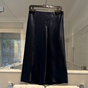 Vince Midnight Blue Midi Skirt